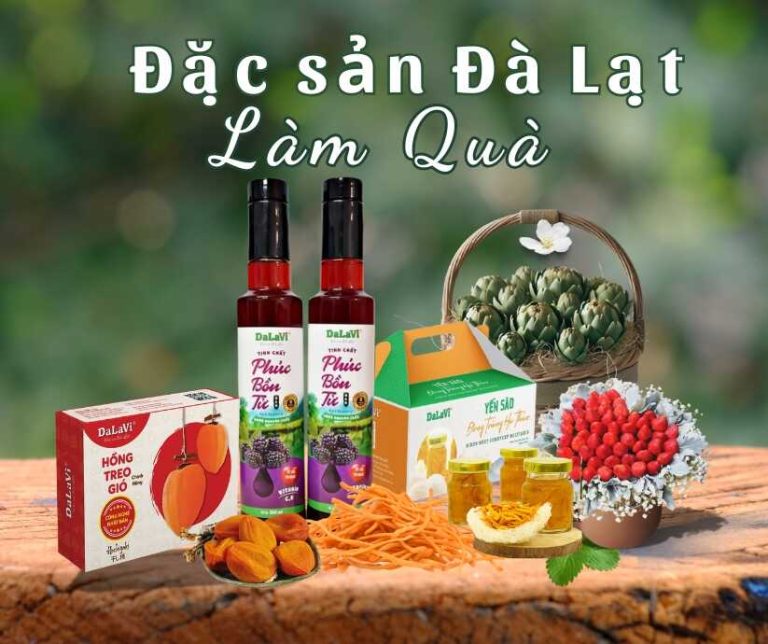 Đặc sản Đà Lạt đóng gói làm quà – Nghệ thuật trao gửi giá trị