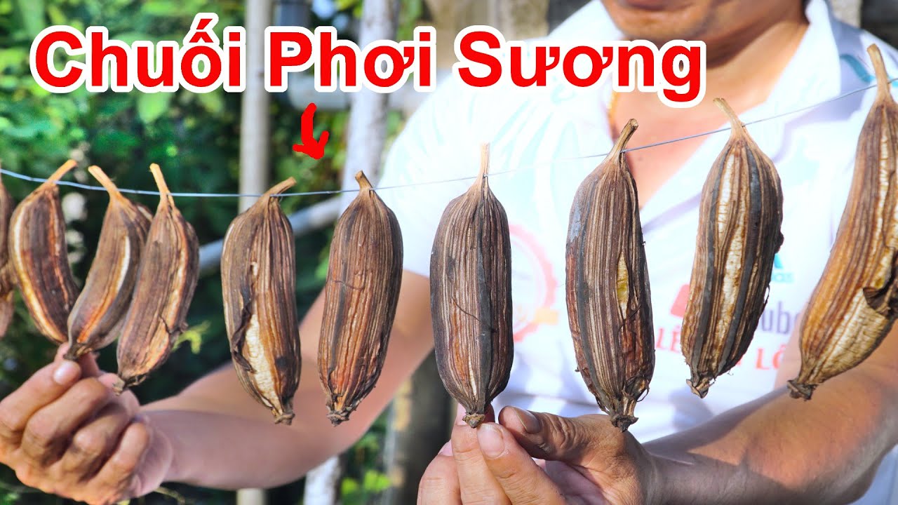 Chuối Phơi Sương – Đặc Sản Dân Dã Đậm Đà Hương Vị Quê Nhà