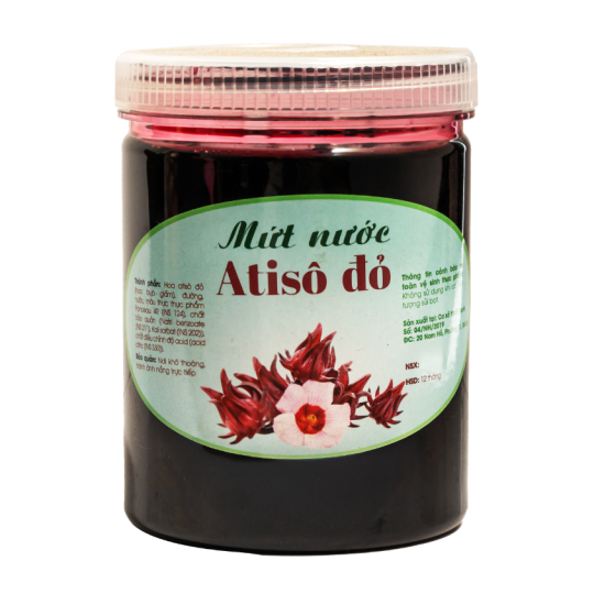 Mứt Nước Atiso Đỏ Nhỏ