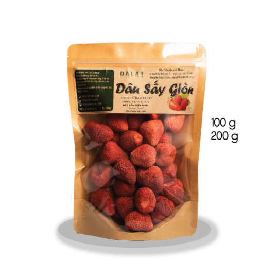  Dâu Sấy Giòn